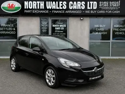 Used Vauxhall Corsa Sport 90 HP (66 kW) 2019 Black Hatchback