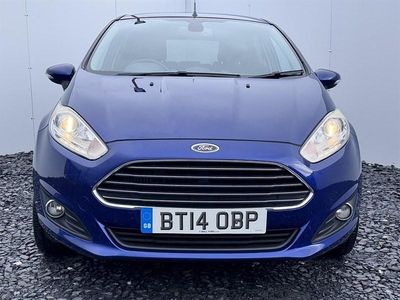 Used Ford Fiesta Titanium X 125 HP (91 kW) 2014 Blue Hatchback