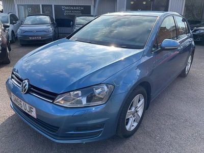 Used VW Golf VII Edition 110 HP (80 kW) 2016 Blue Hatchback