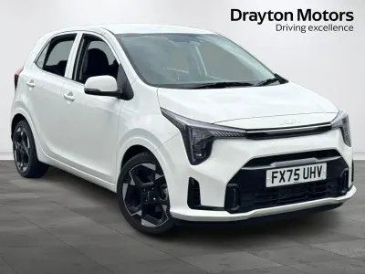 New Kia Picanto 62 HP (45 kW) 2025 White Hatchback
