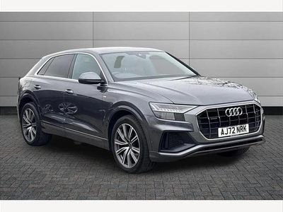 Used Audi Q8 S-Line 340 HP (250 kW) 2022 Grey SUV