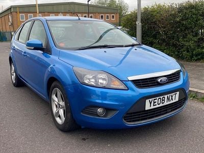 Used Ford Focus Zetec 100 HP (73 kW) 2008 Blue Hatchback