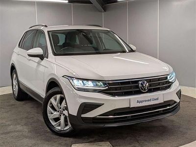 White Used 2022 VW Tiguan Life SUV | £16,765 (Good price)