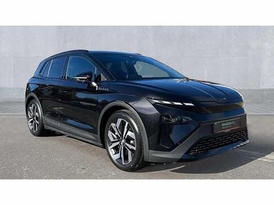 Black magic pearlescent New 2025 Skoda Elroq SportLine SUV | £34,950 (Fair price)