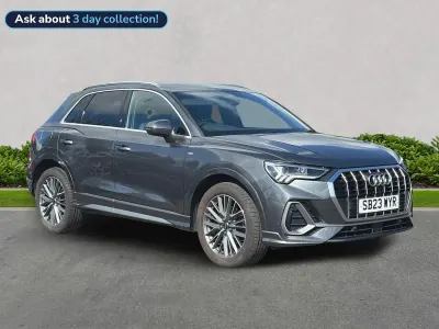 Used Audi Q3 S-Line 150 HP (110 kW) 2023 Grey SUV