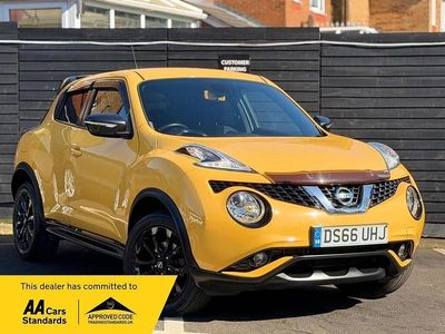 Used Nissan Juke N-Connecta 115 HP (84 kW) 2016 Yellow SUV