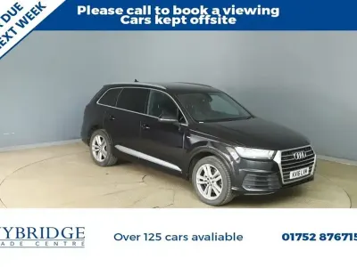 Used Audi Q7 S-Line 272 HP (200 kW) 2016 Black SUV