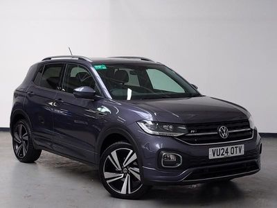 Usado VW T-Cross R-line 110 HP (80 kW) 2024 Cinzento SUV