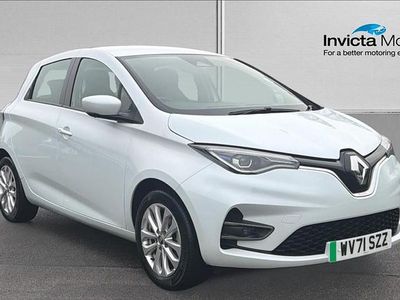 Used Renault Zoe Iconic 80 kW (109 HP) 2021 White Hatchback