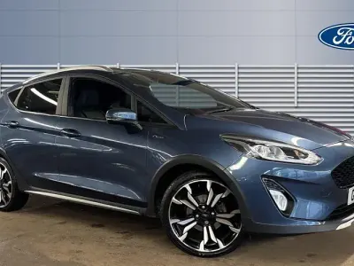 Używany Ford Fiesta Active X 125 KM (91 kW) 2021 Niebieski Hatchback