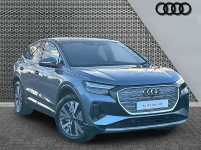 Used Audi Q4 e-tron Sport 210 kW (286 HP) 2026 Geyser blue, metallic SUV
