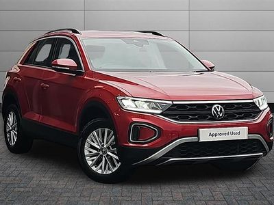 Used VW T-Roc Life 150 HP (110 kW) 2023 Kings red SUV