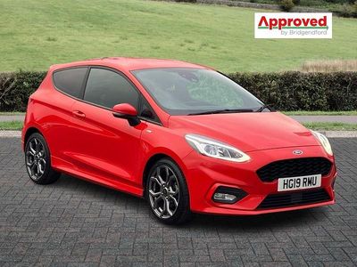 Used Ford Fiesta ST-Line 100 HP (73 kW) 2019 Red Hatchback