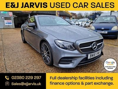 Used Mercedes E400 AMG Line Premium Plus 2018 Grey Coupe