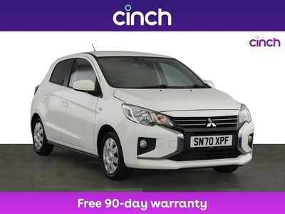 White Used 2020 Mitsubishi Mirage Hatchback | £7,749 (Fair price)