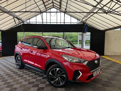 Used Hyundai Tucson N Line 136 HP (100 kW) 2019 Red SUV