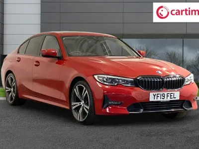Used BMW 320 Sport Line 190 HP (139 kW) 2019 Red Sedan