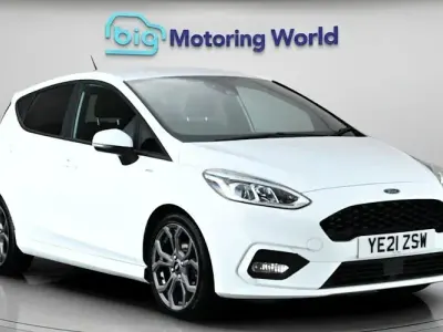 Used Ford Fiesta ST-Line 125 HP (91 kW) 2021 White Hatchback