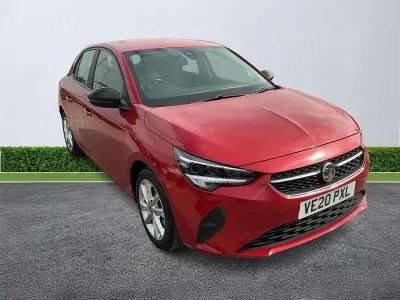 Used Vauxhall Corsa 75 HP (55 kW) 2020 Red Hatchback