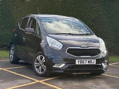 Used Kia Venga 123 HP (90 kW) 2017 Black Hatchback
