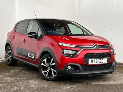 used Citroën C3 1.2 PURETECH SHINE PLUS EURO 6 (S/S) 5DR PETROL FROM 2021 FROM WIGAN (WN3 5AA) | SPOTICAR