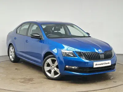 Used Skoda Octavia SE Drive 150 HP (110 kW) 2019 Blue Hatchback