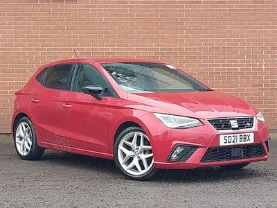 Used Seat Ibiza FR 95 HP (69 kW) 2021 Red Hatchback