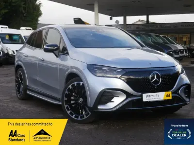 Used Mercedes EQE350 AMG line 214 kW (292 HP) 2025 Silver SUV