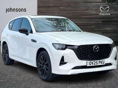 White Used 2025 Mazda CX-60 Homura-Line SUV | £34,490 (A bit pricey)