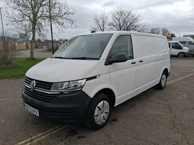Used VW T7 150 HP (110 kW) 2024 White Van