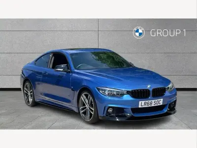 Used BMW 420 M Sport 187 HP (137 kW) 2018 Blue Coupe