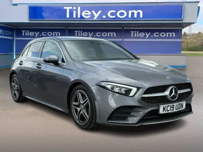 Second-hand Mercedes A180 Executive 136 CP (100 kW) 2019 Gri Hatchback