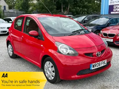 Used Toyota Aygo 2008 Red Hatchback