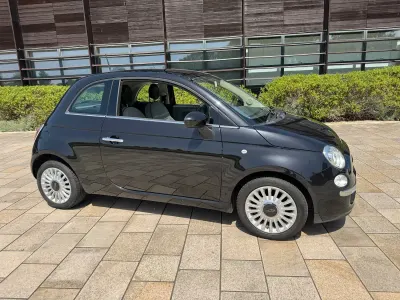 Used Fiat 500 Lounge 69 HP (50 kW) 2013 Black Hatchback