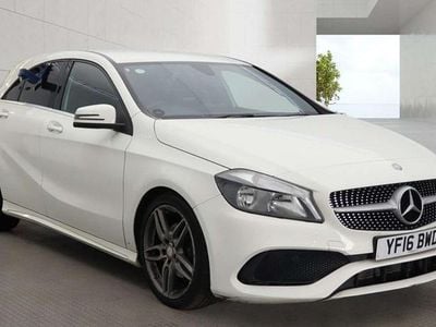Used Mercedes A200 AMG line 2016 White Hatchback