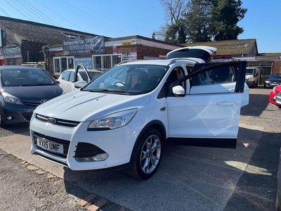 Used Ford Kuga Titanium 150 HP (110 kW) 2015 White SUV