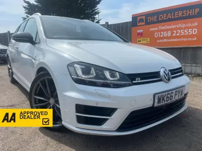 Used VW Golf VII R 2016 White Estate