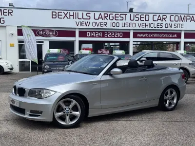 Used BMW 118 Cabriolet 2009 Silver Cabriolet