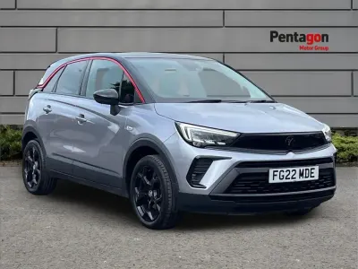 Used Vauxhall Crossland GS Line 130 HP (95 kW) 2022 Grey SUV