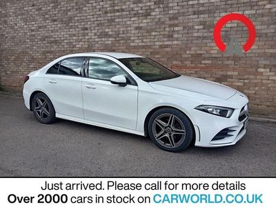 Used Mercedes A180 AMG line 116 HP (85 kW) 2019 White Sedan