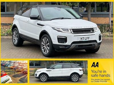 White Used 2015 Land Rover Range Rover evoque SE Estate | £6,980 (Fair price)