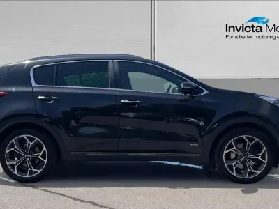 Used Kia Sportage GT-Line 174 HP (127 kW) 2019 Black SUV