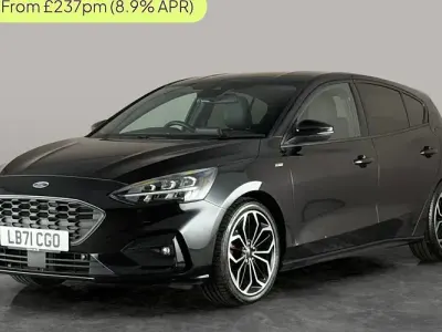 Used Ford Focus ST-Line X 120 HP (88 kW) 2021 Black Hatchback