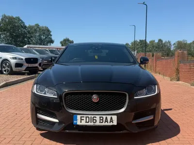 Used Jaguar XF R-Sport 180 HP (132 kW) 2016 Black Sedan