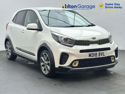 Used Kia Picanto X-Line 83 HP (61 kW) 2018 White Hatchback
