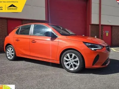 Used Vauxhall Corsa S 101 HP (74 kW) 2021 Orange Hatchback