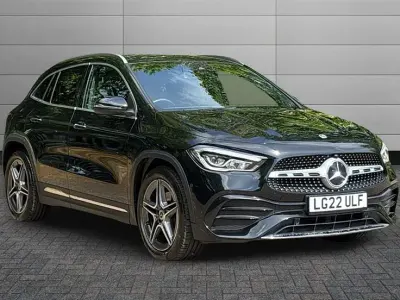 Usado Mercedes GLA200 AMG Line Premium 163 HP (119 kW) 2022 Preto SUV