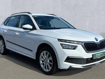 Used Skoda Kamiq SE 150 HP (110 kW) 2020 Moon white metallic SUV