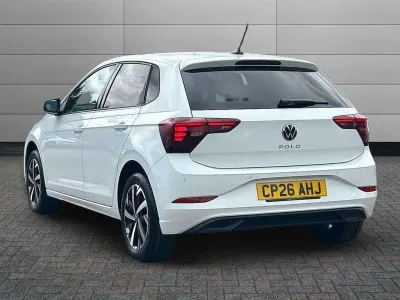 Used VW Polo Match 95 HP (69 kW) 2026 White Hatchback