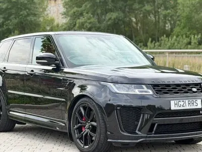 Used Land Rover Range Rover Sport SVR 575 HP (422 kW) 2021 Black SUV